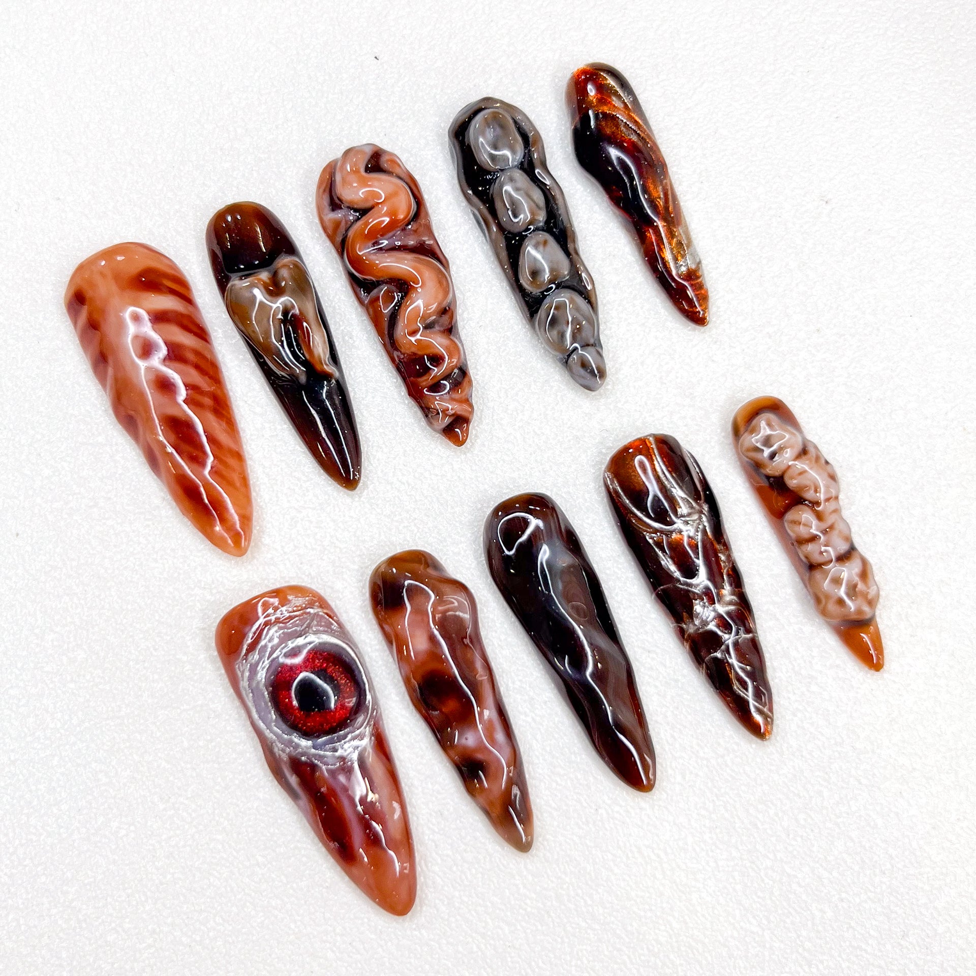 Dark Matter - GO2NAIL EXTRA LONG STILETTO PressOnNails