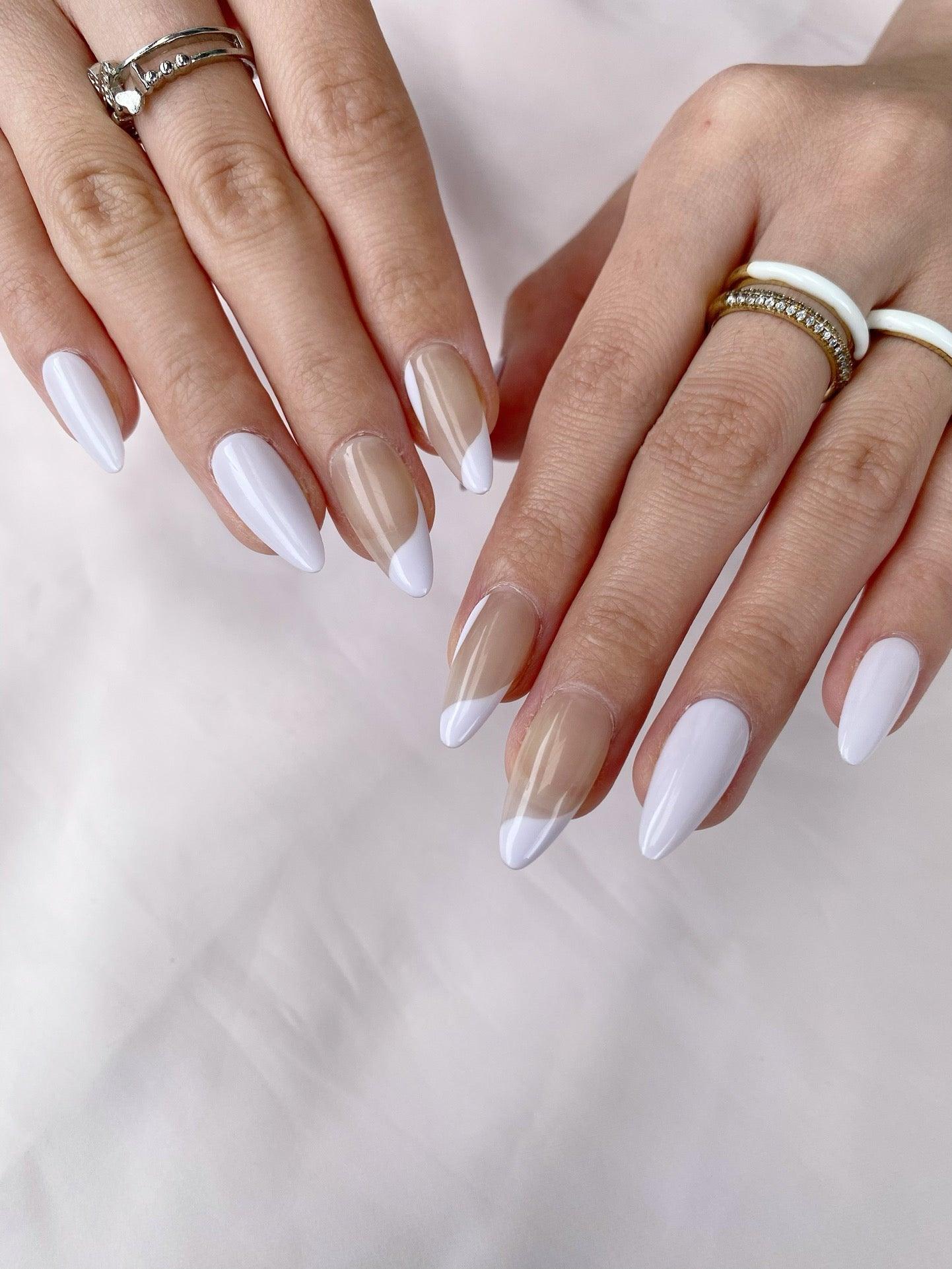 Frosted Sage - GO2NAIL LONG STILETTO PressOnNails