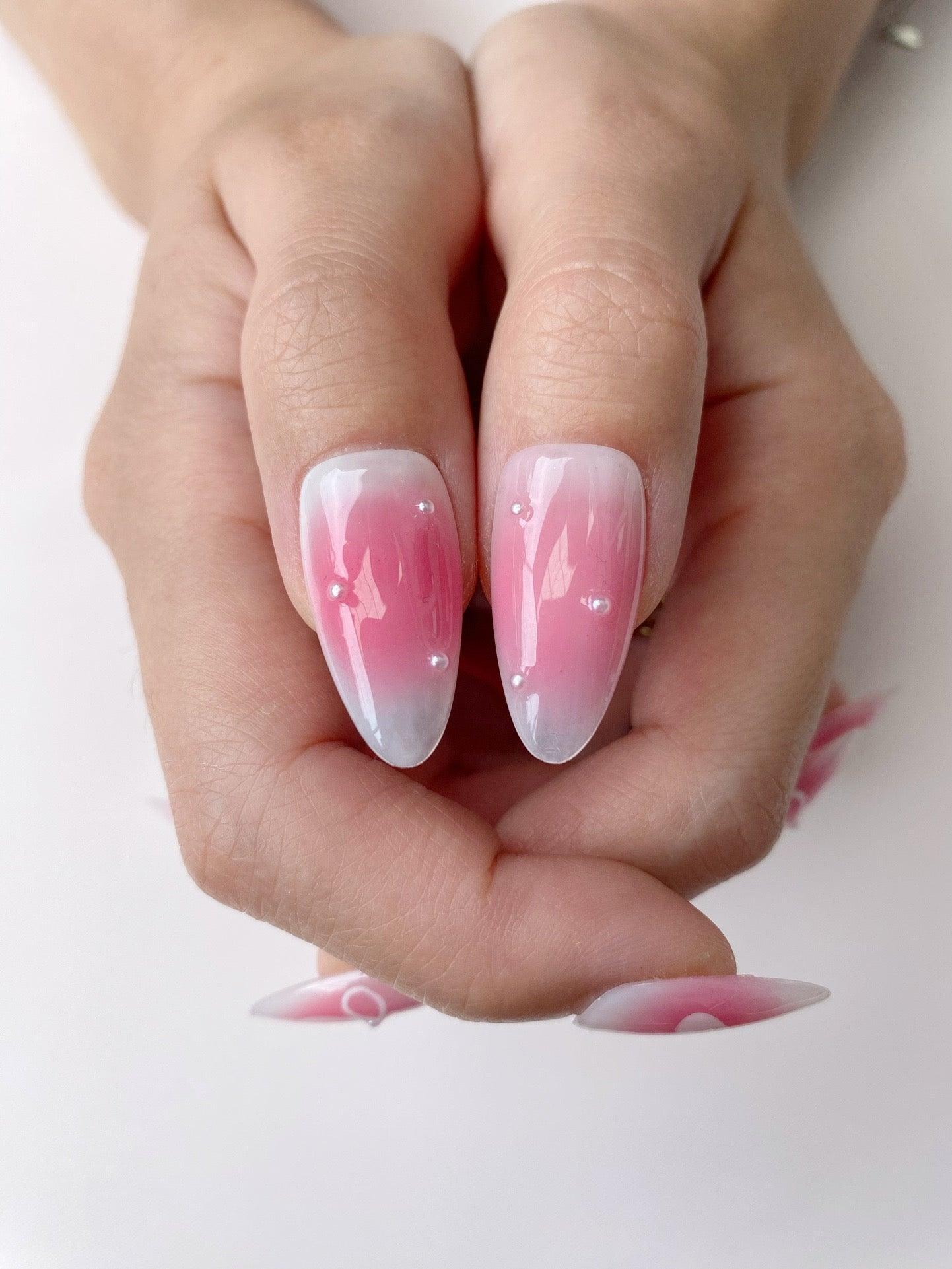 Sweet Charm - GO2NAIL MEDIUM ALMOND PressOnNails